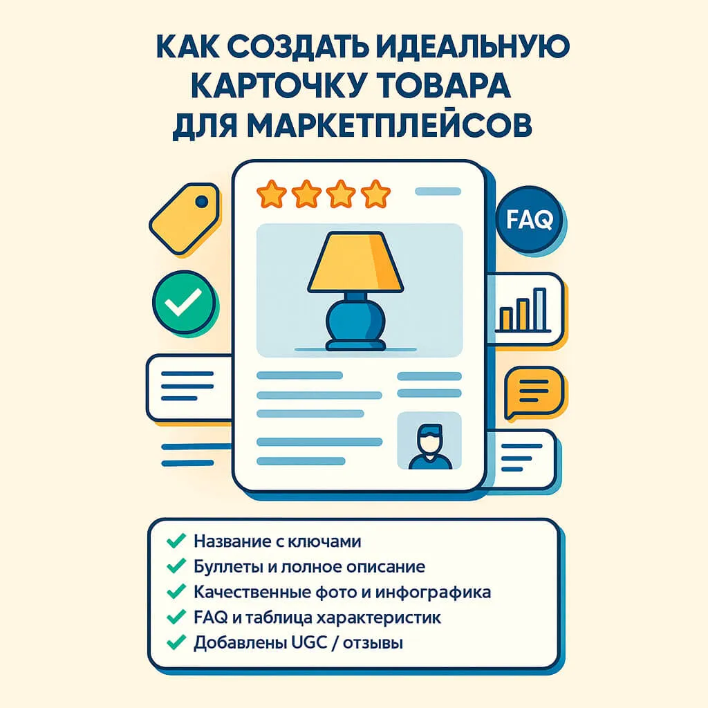 💼 Как создать идеальную карточку товара для маркетплейсов с помощью нейросетей